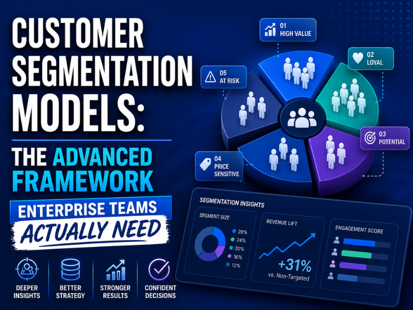 Customer Segmentation Models The Advanced Framework Enterprise Teams Actually Need
