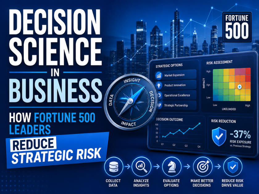 Decision Science in Business How Fortune 500 Leaders Reduce Strategic Risk