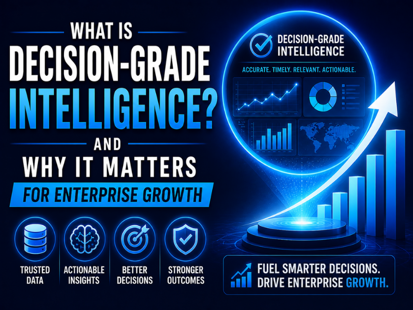 What Is Decision-Grade Intelligence and Why It Matters for Enterprise Growth