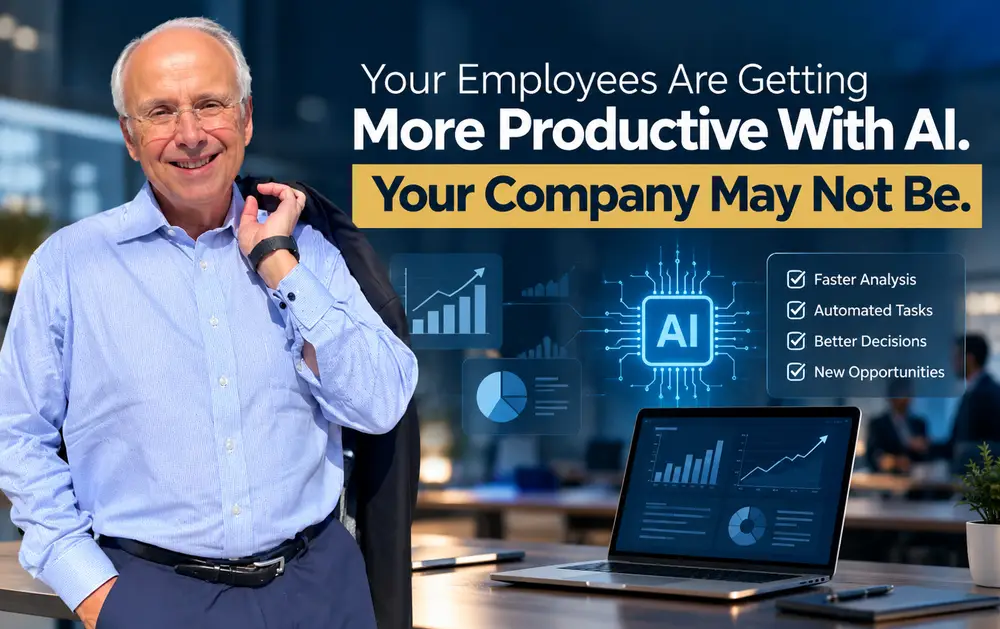 AI value creation: Mack Turner on why employees are more productive with AI but the company may not be